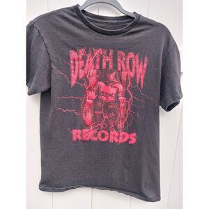 Vtg 90s Death Row Records Rap Tupac Dre Snoop Dogg Size Small Graphic T-Shirt